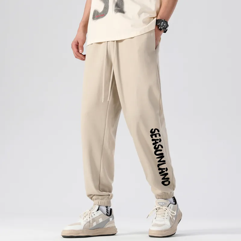 SEASUNLAND Knitted Sweatpants Unisex-3