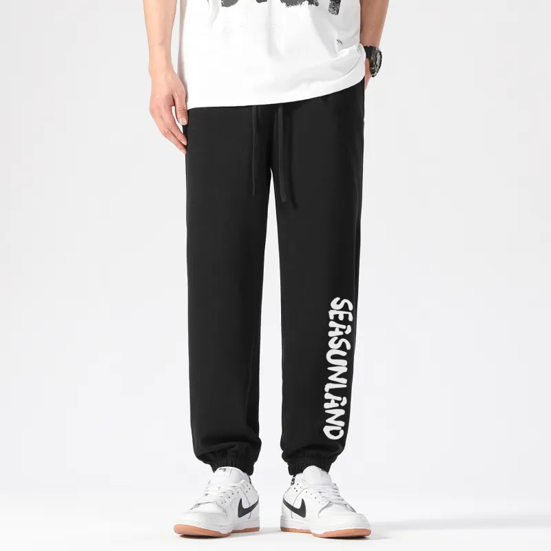 SEASUNLAND Knitted Sweatpants Unisex-6