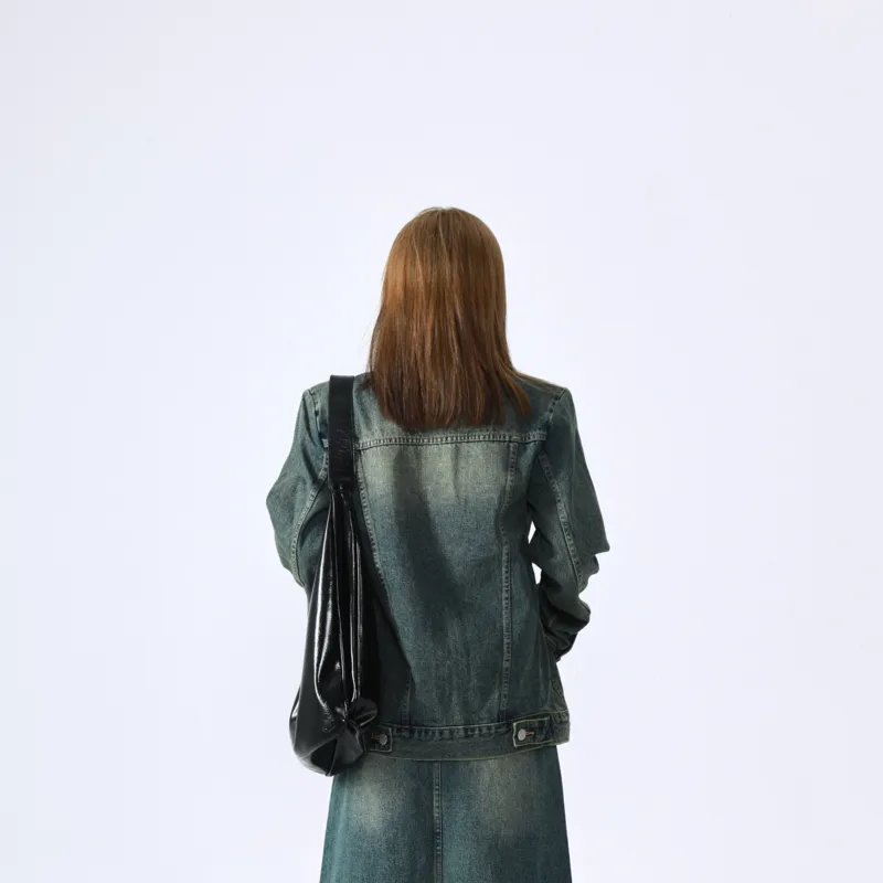 ONOFFON Denim Jackets Women's Blue-2