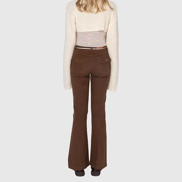 ONOFFON Jeans Women's Dark Brown-3