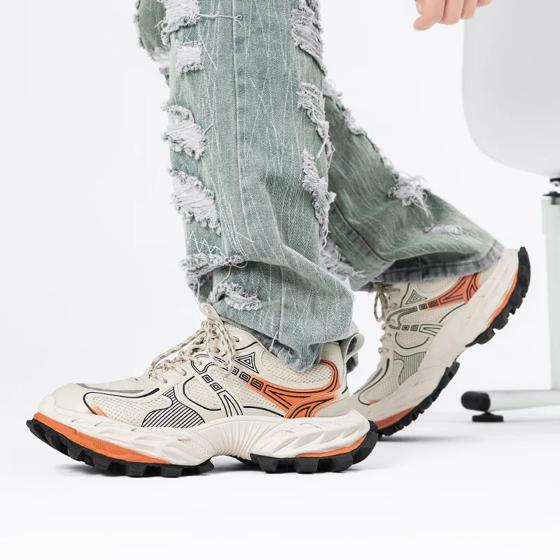 Aquarius Low Top Chunky Sneakers Men's-5