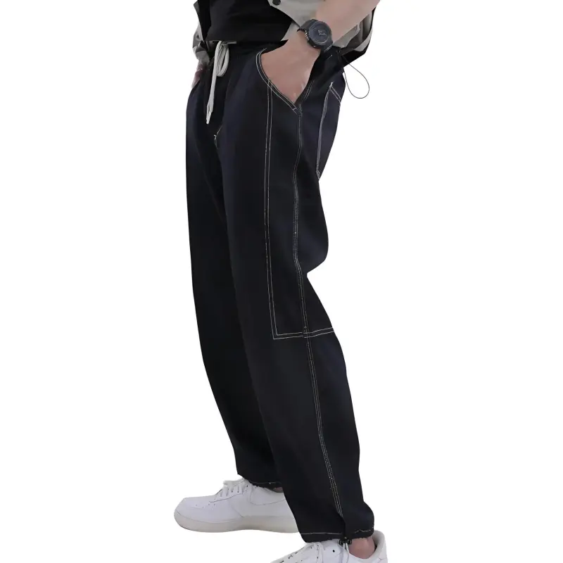 Ricky Tenko Casual Pants Unisex-1