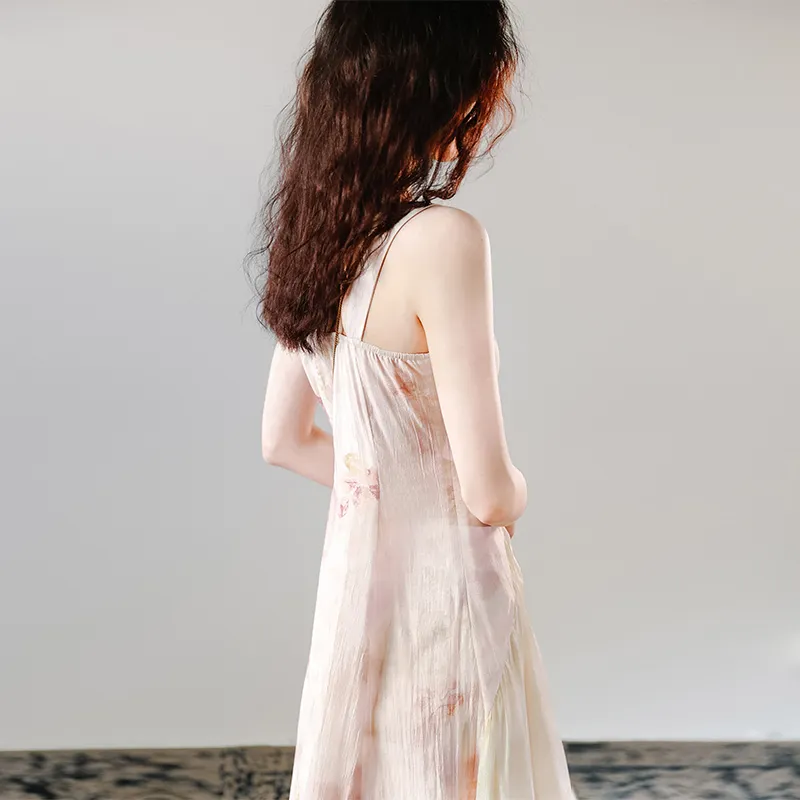 ANNECHEN Slip Dresses Women's-10