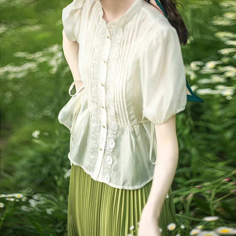 ANNECHEN Shirt Matching Sets Women's-3