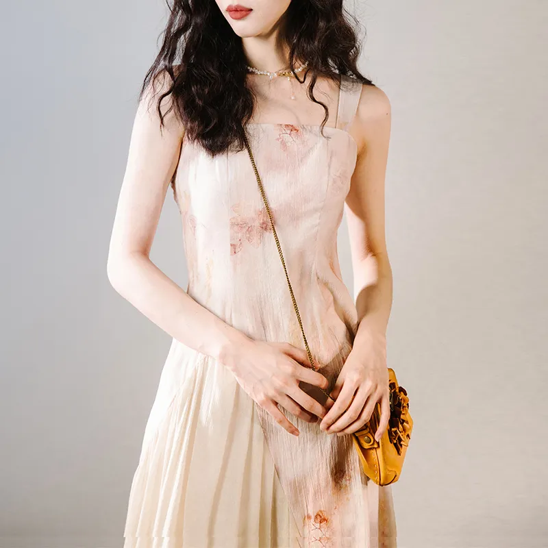 ANNECHEN Slip Dresses Women's-9