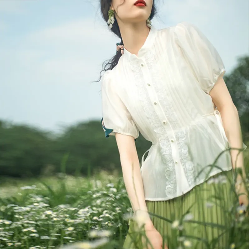 ANNECHEN Shirt Matching Sets Women's-7