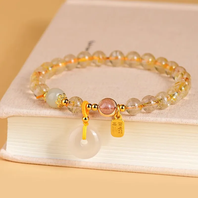 LIU GUI FU JEWELRY Chalcedony Bracelets Women's-5