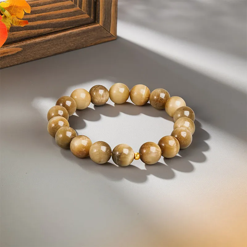 LIU GUI FU JEWELRY Tiger's Eye Stone Bracelets Unisex-3