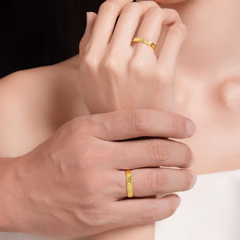 LIU GUI FU JEWELRY 999 Fine Silver Rings Unisex-6