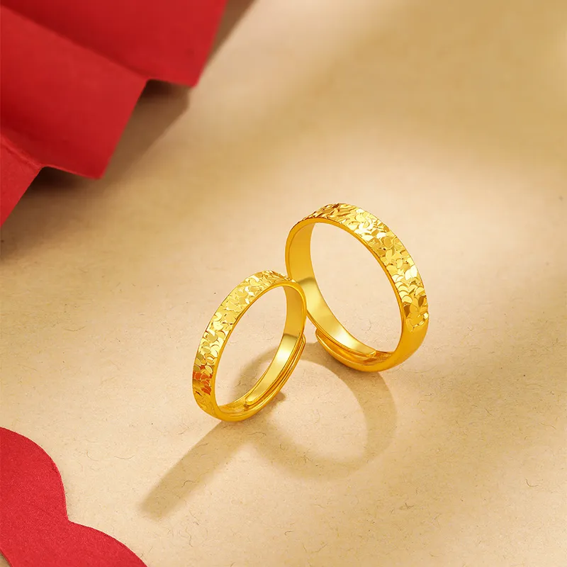 LIU GUI FU JEWELRY 999 Fine Silver Rings Unisex-5