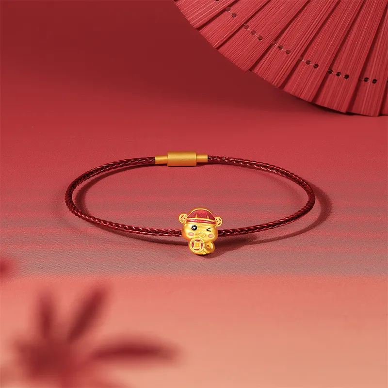 LIU GUI FU JEWELRY Gold Bracelet Unisex-5