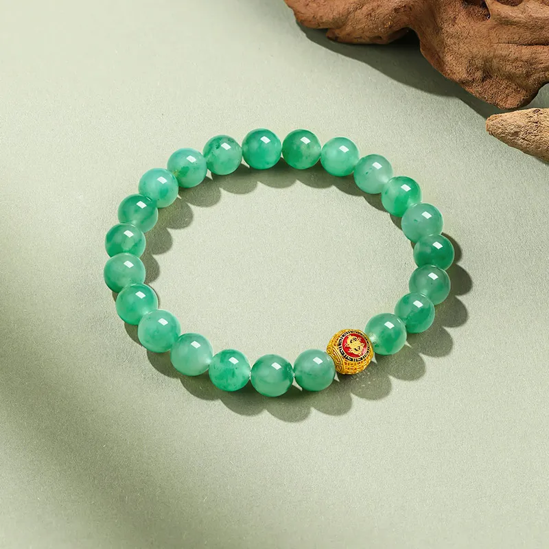 LIU GUI FU JEWELRY African Emerald Bracelets Women's-4