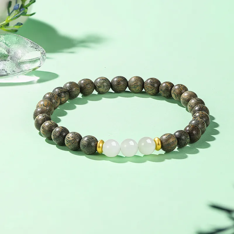 LIU GUI FU JEWELRY Bracelets White Jade Women's-3