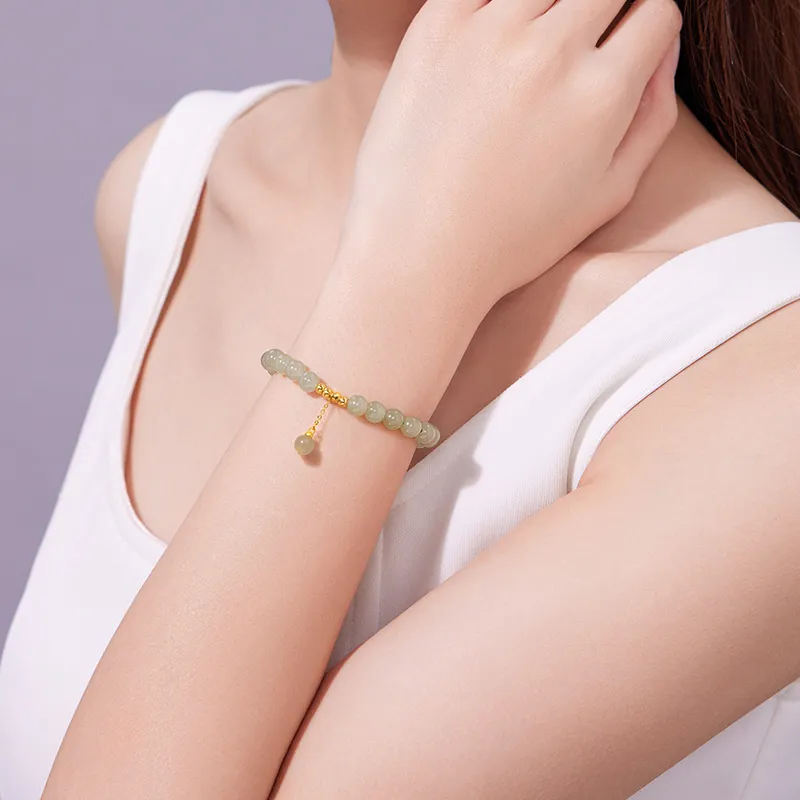 LIU GUI FU JEWELRY Bracelets Green Jade Women's-3
