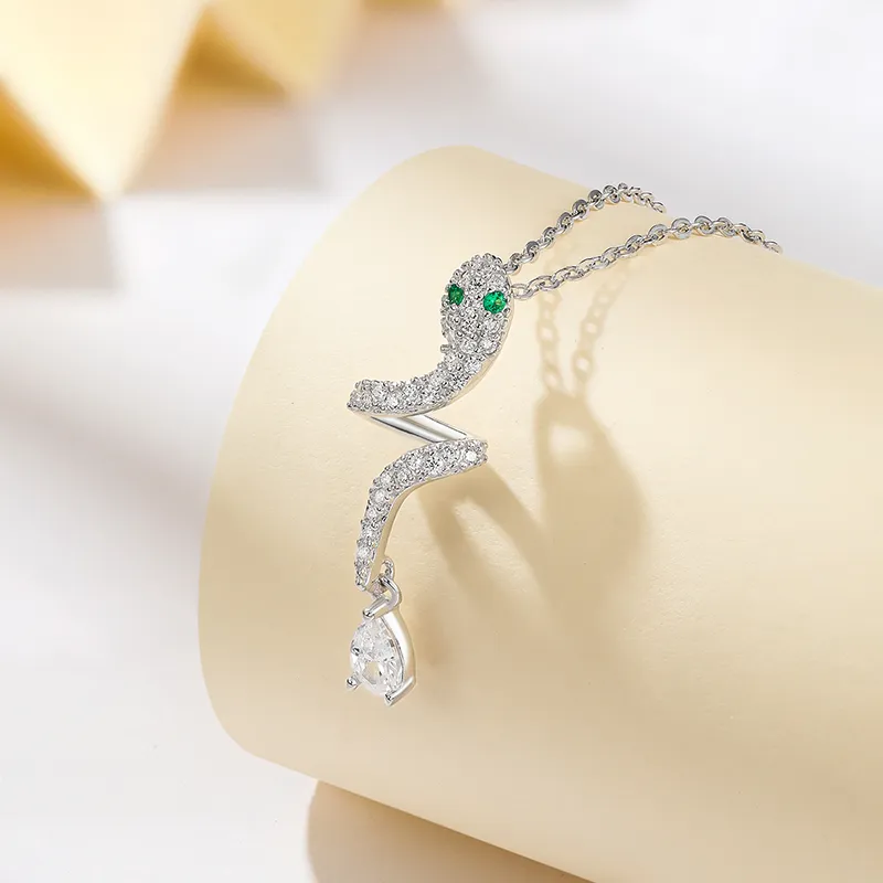 LIU GUI FU JEWELRY 925 Sterling Silver Good Luck Necklace Women's-4