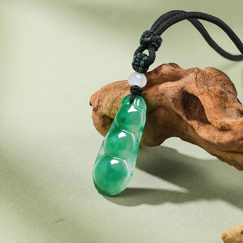 LIU GUI FU JEWELRY Natural African Emerald Necklaces Women's-3