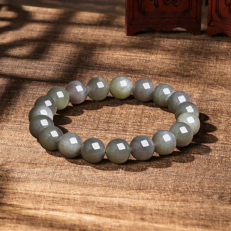 LIU GUI FU JEWELRY Hetian Jade Bracelets Green Jade Women's-3