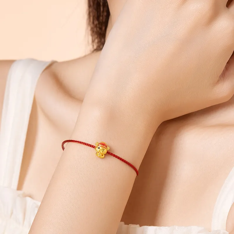 LIU GUI FU JEWELRY Gold Bracelet Unisex-4