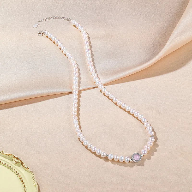 LIU GUI FU JEWELRY Pearl Necklaces Unisex-1