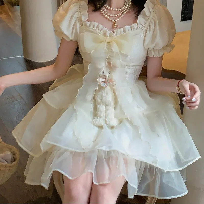 Local Gal Short Sleeved Dress Women's White-2