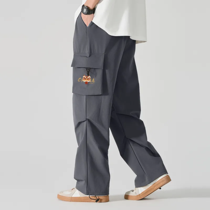 WARRIOR Casual Pants Men-4