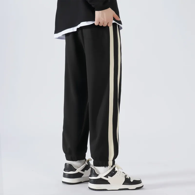 Warrior Knitted Sports Pants Unisex Black-5