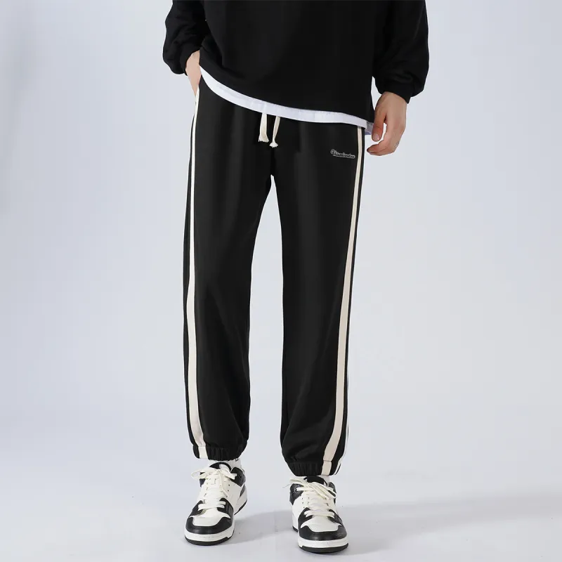 Warrior Knitted Sports Pants Unisex Black-4