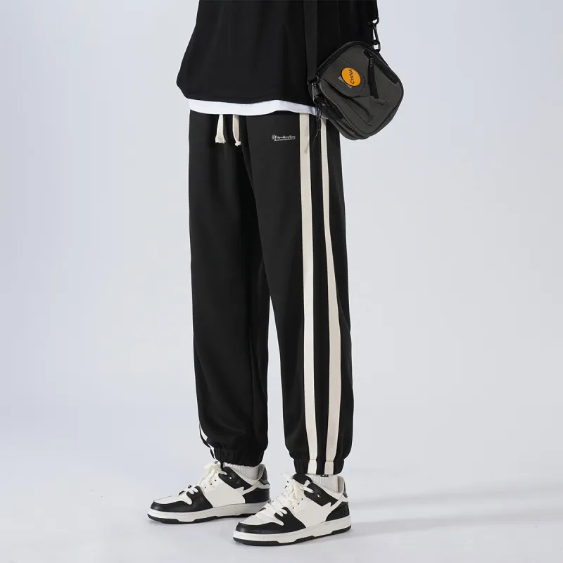 Warrior Knitted Sports Pants Unisex Black-2