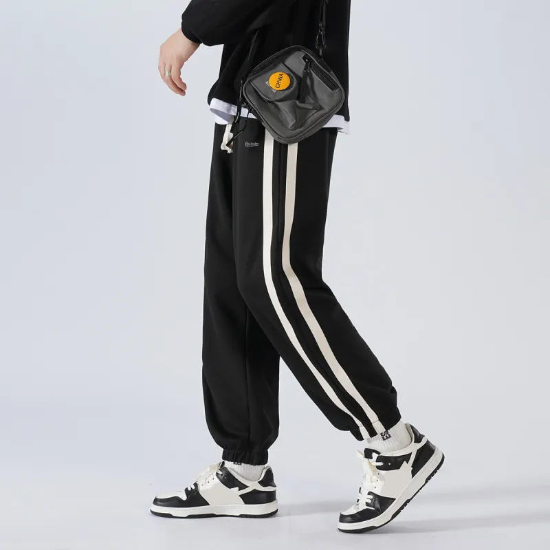 Warrior Knitted Sports Pants Unisex Black-3