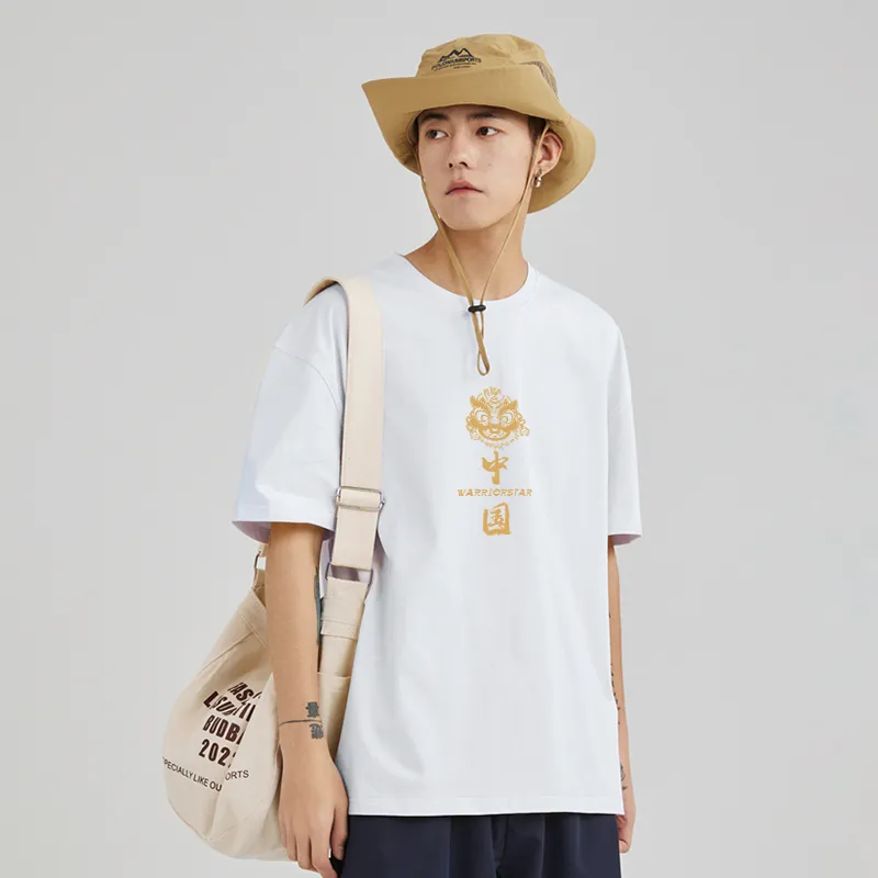 Warrior Drop Shoulder Sleeve T-Shirt Men's-6
