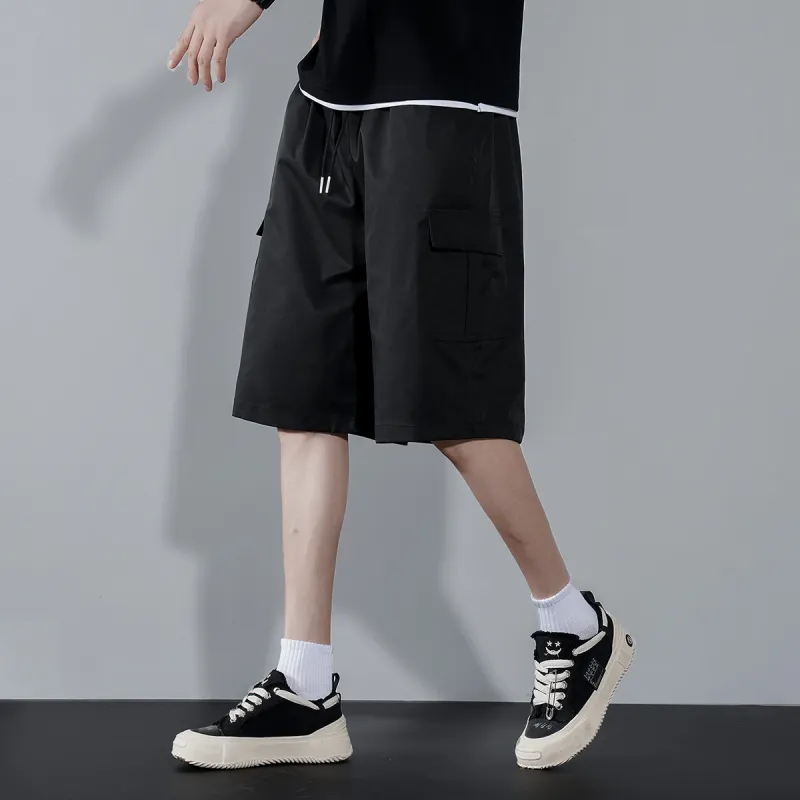 Warrior Casual Shorts Unisex Black-5