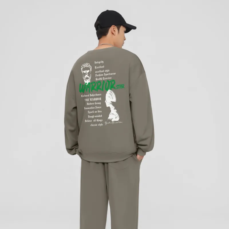 WARRIOR Sweatshirt Sets Unisex-9