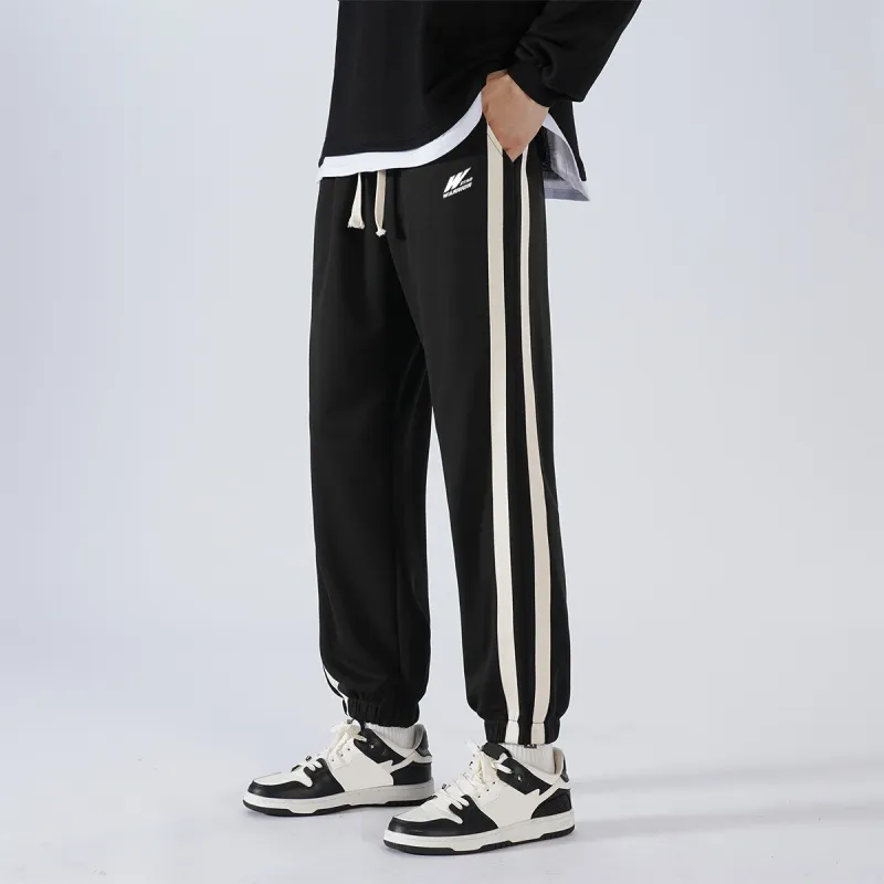 Warrior Knitted Sports Pants Unisex Black-4