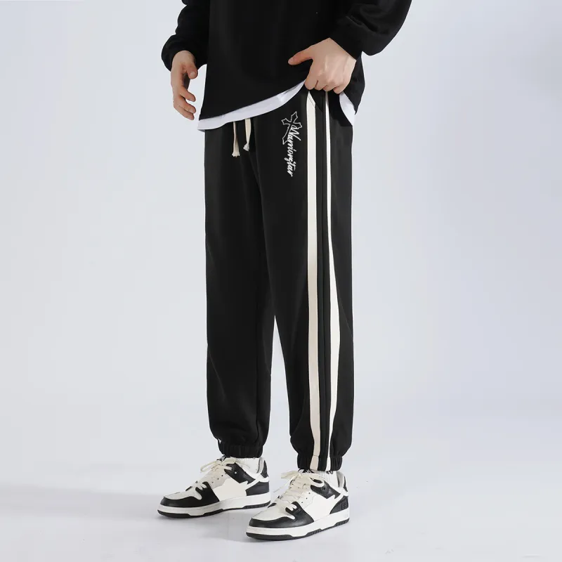 Warrior Knitted Sports Pants Unisex Black-3