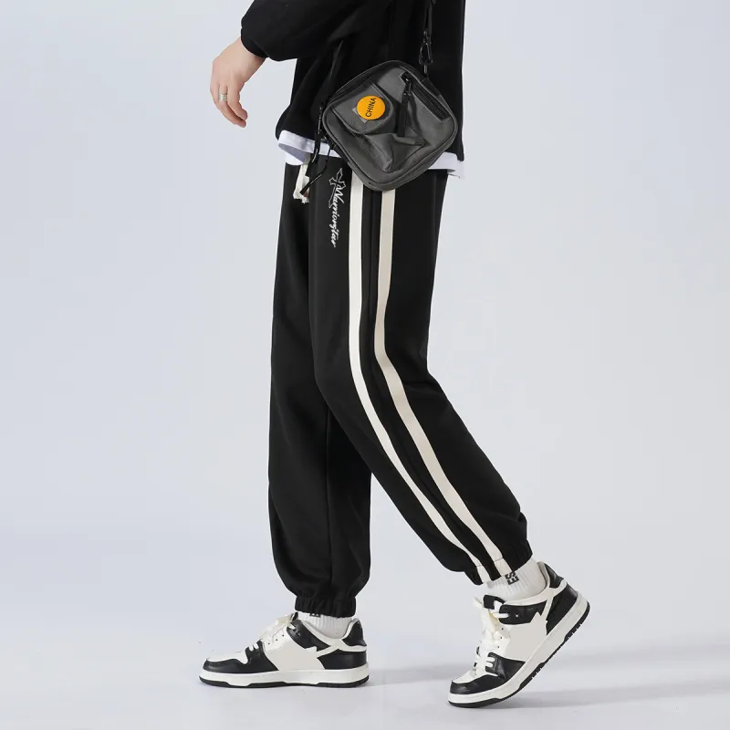 Warrior Knitted Sports Pants Unisex Black-2