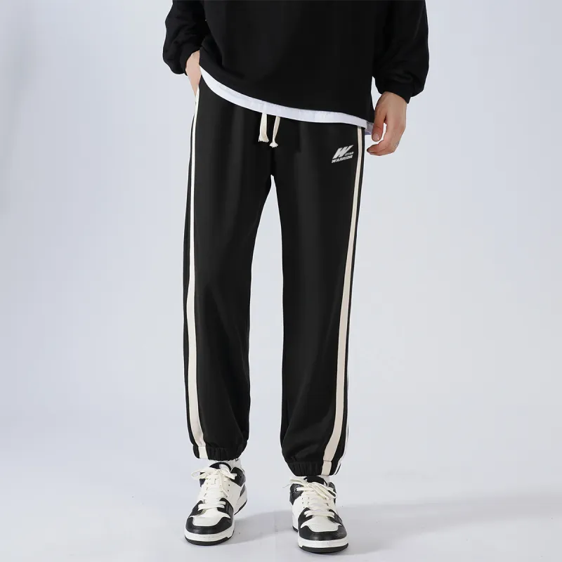 Warrior Knitted Sports Pants Unisex Black-3