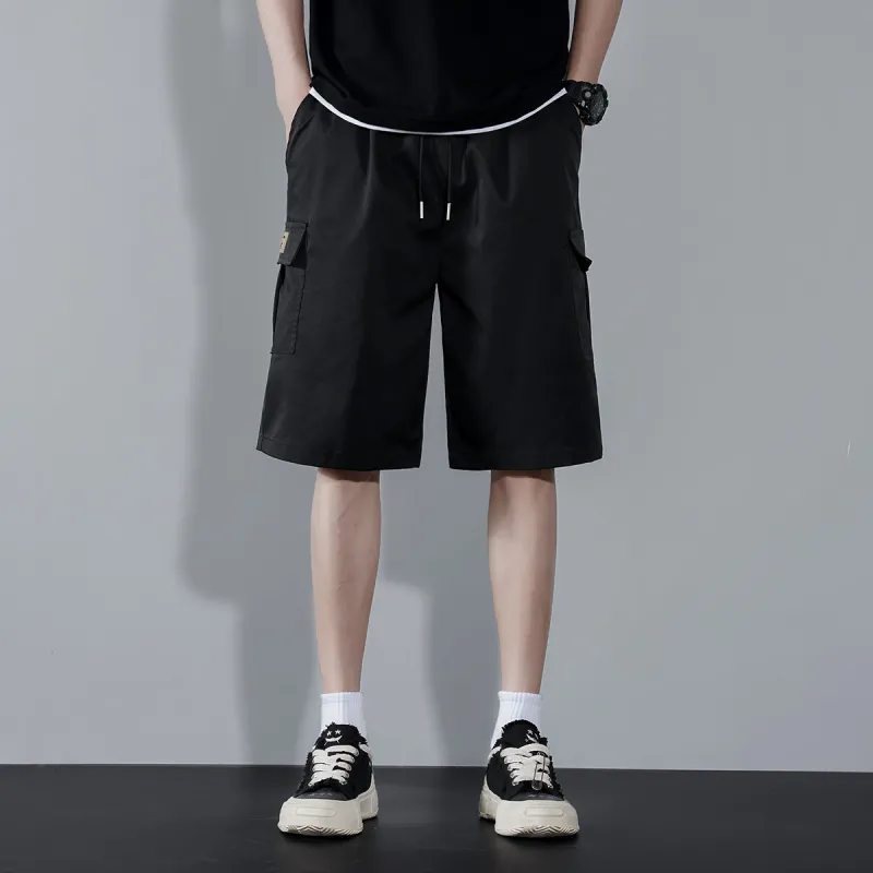 Warrior Casual Shorts Unisex Black-2