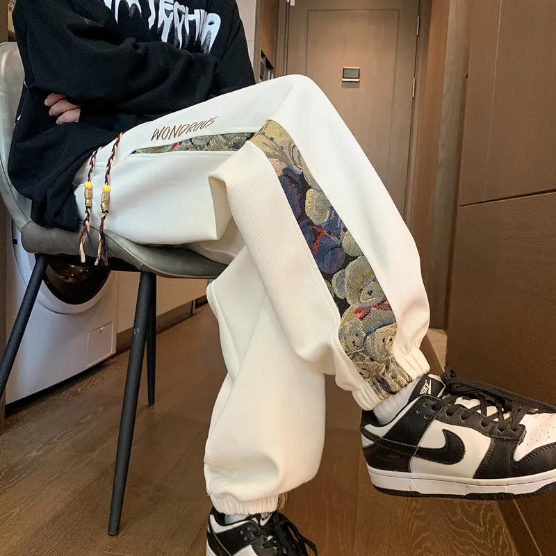 PAINT STAIN Casual Pants Unisex-13
