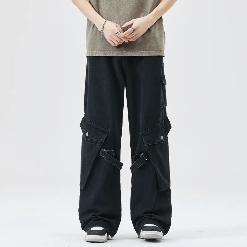 TESTUNG Jeans Unisex Dark Purple-2