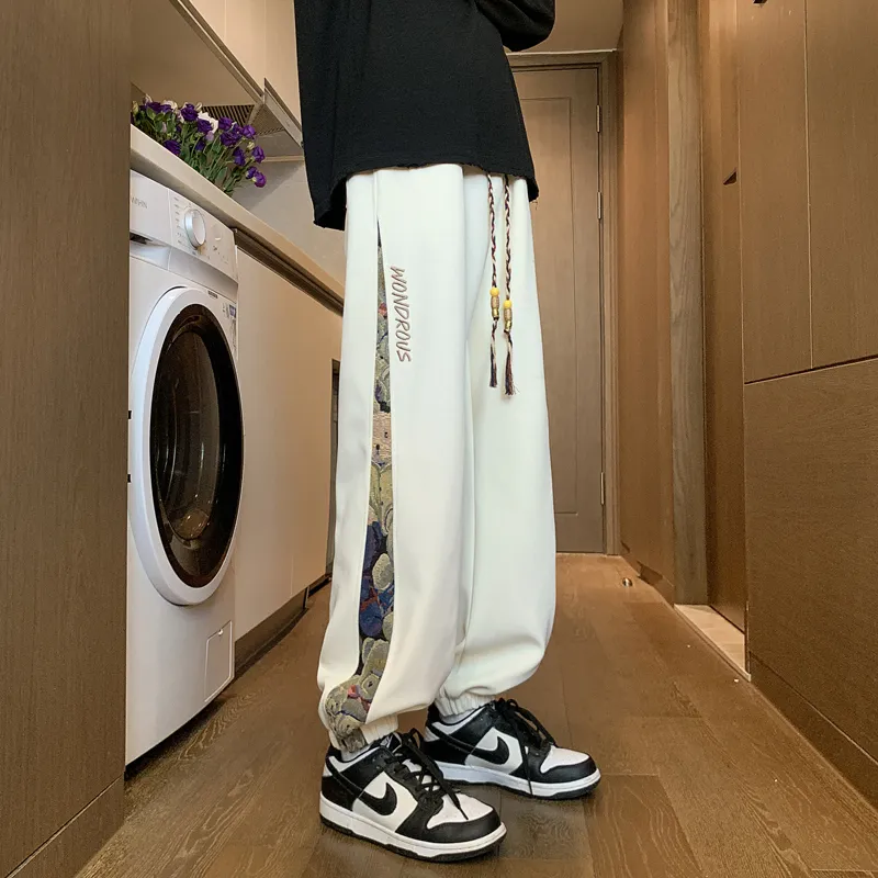 PAINT STAIN Casual Pants Unisex-15