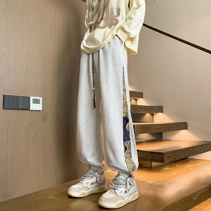 PAINT STAIN Casual Pants Unisex-23