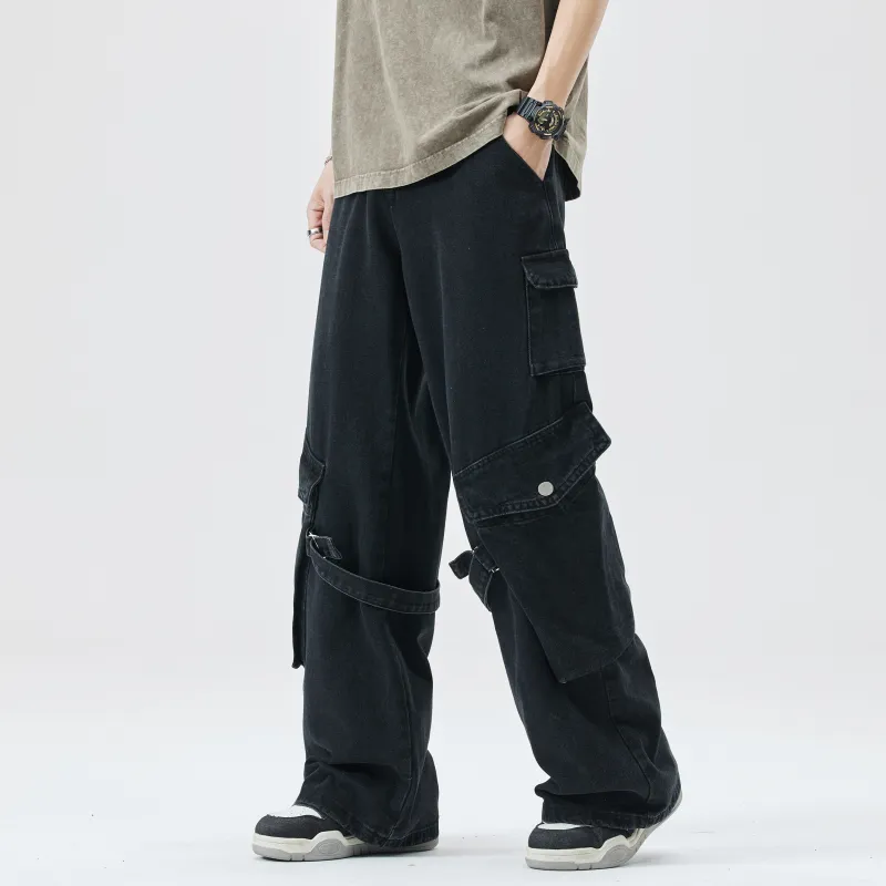 TESTUNG Jeans Unisex Dark Purple-4
