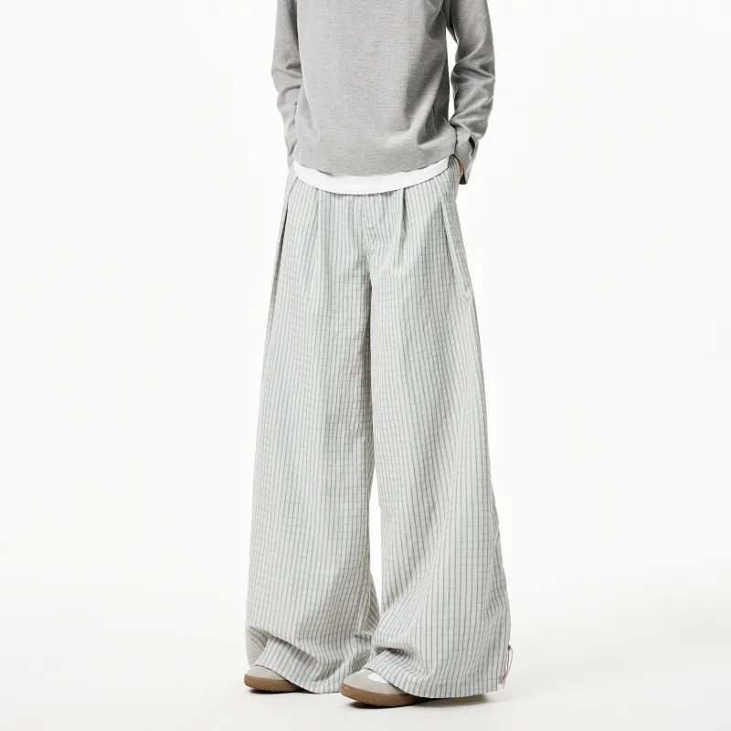 XIXN Casual Pants Unisex Green-1