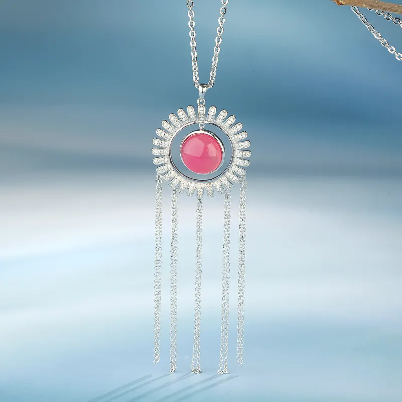 MYSHINE 925 Sterling Silver Necklaces Women's-1