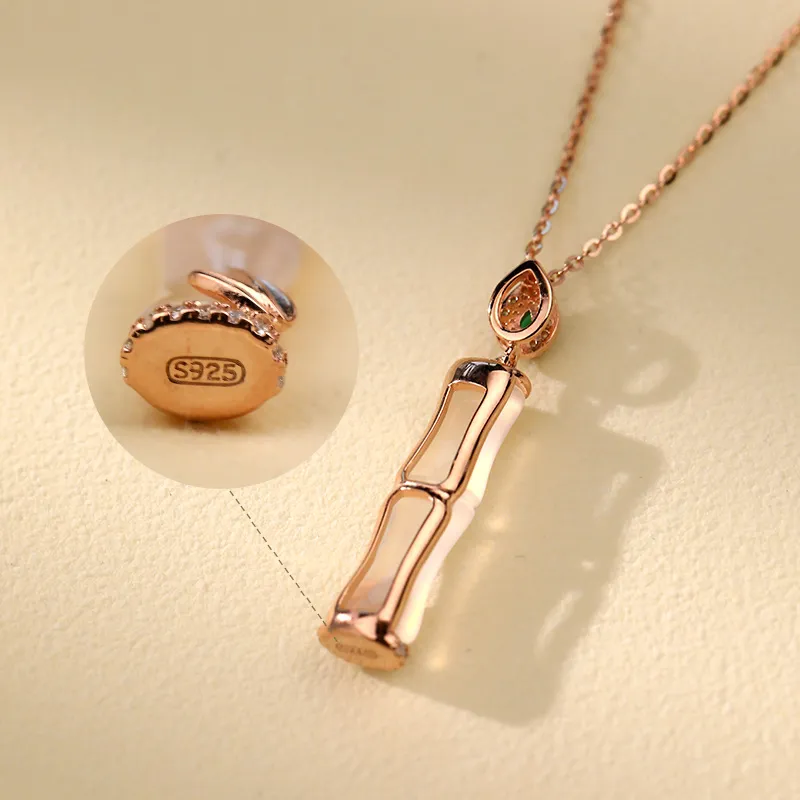 MYSHINE Chalcedony Necklaces Women's-11