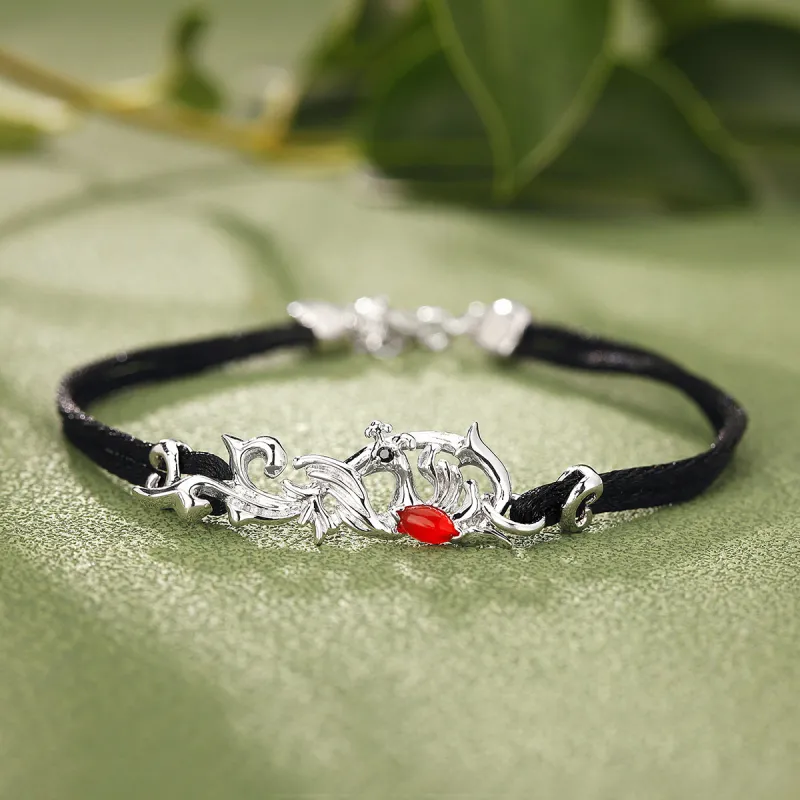 MYSHINE 925 Sterling Silver Bracelets Women's-1