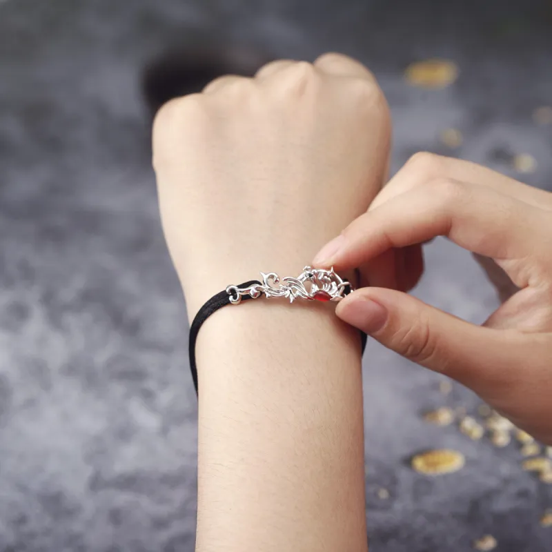 MYSHINE 925 Sterling Silver Bracelets Women's-6