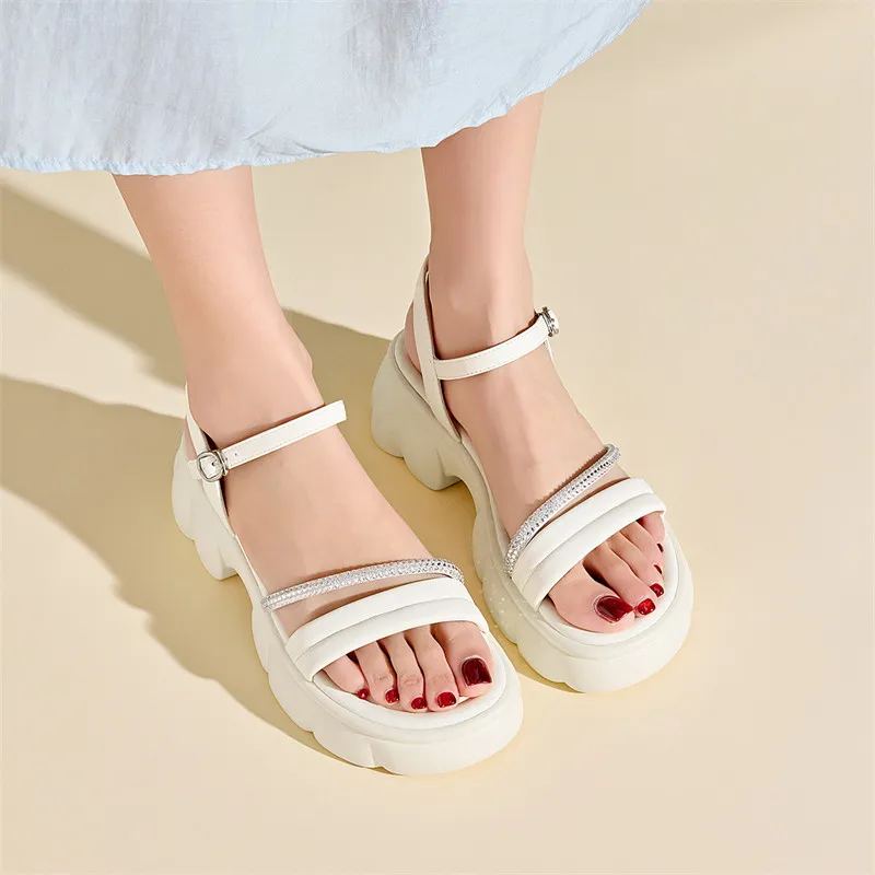 KEKAFU One Strap Sandals Women's-5