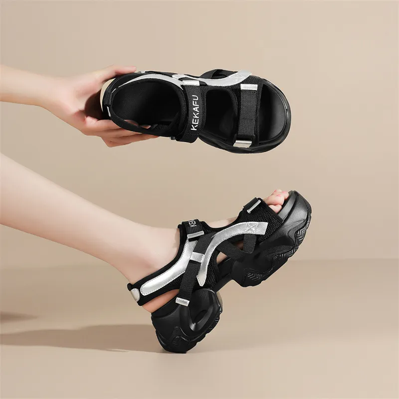 KEKAFU One Strap Sandals Women's-19