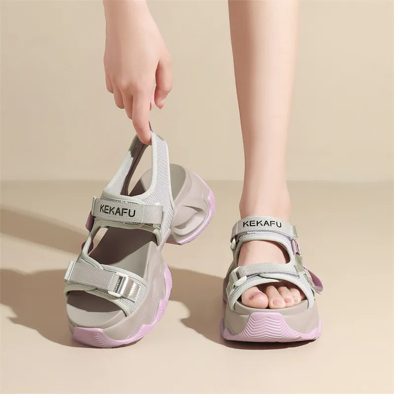 KEKAFU One Strap Sandals Women's-12